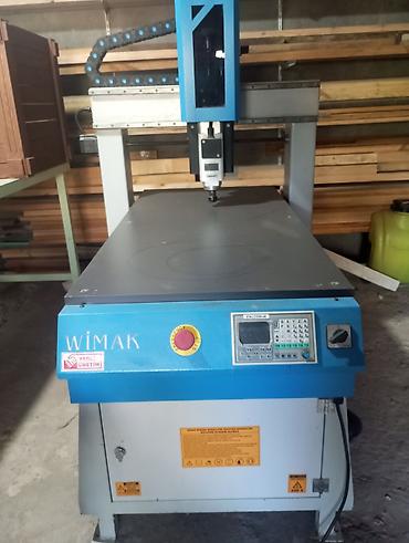 3 d rucka: WIMAK markalı CNC router dəzgahı. Ölcüsü 100/60. Taxta, MDF, faner — 4