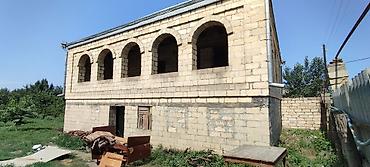 a frame evlər: Satılır: daş konstruksiyalı ikimərtəbəli yarımçıq tikili və həyətyanı — 5