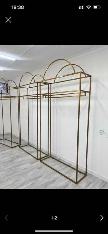 купить полку для обуви: Кийимдер үчүн текче, Колдонулган, Темир