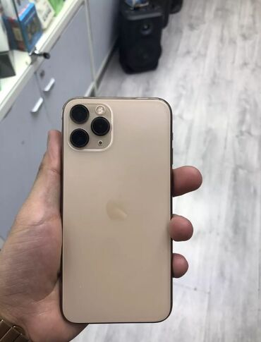 iphone 80: IPhone 11 Pro, 256 GB, Qızılı, Zəmanət, Kredit, Simsiz şarj