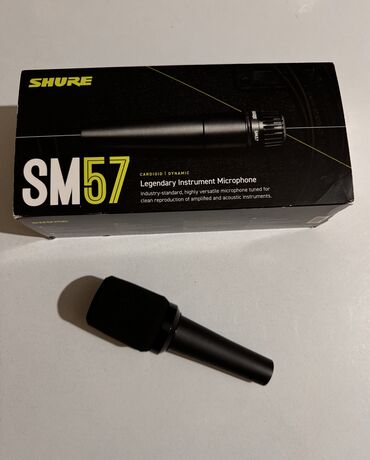 Mikrofonlar: Yeni Simli Mikrofon Shure, Pulsuz çatdırılma