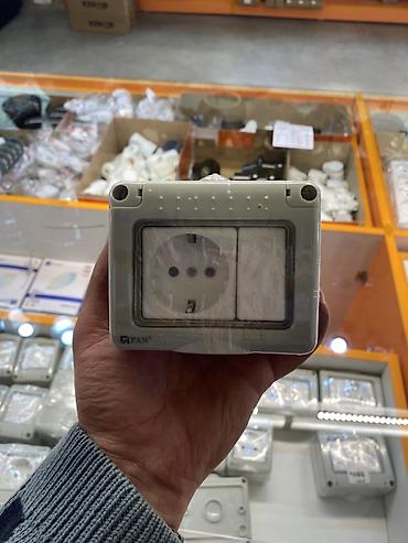 Розетка с крышкой и переключателем FAN F7-008 - Назначение