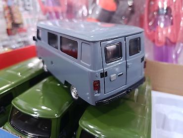 Модели автомобилей: Metall oyuncağ avtomobil – mikroavtobus model Uaz - Korpus: metal — 3