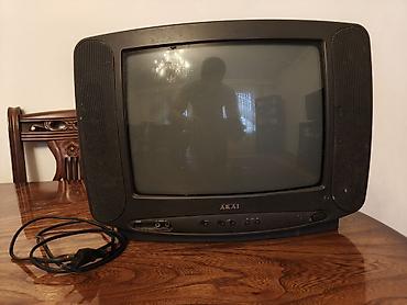 usb dvd: AKAI katod-şüa lampalı (CRT) televizor - Ekran: təxminən 14–15 düym — 1