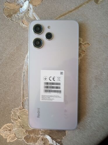 адмен телефон: Xiaomi, Redmi 12, Новый, 256 ГБ, цвет - Серебристый, 1 SIM