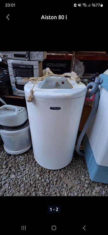 işlənmiş aristonlar: Ariston 80 l, İşlənmiş, Kredit yoxdur, Ünvandan götürmə