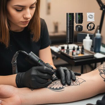 Ostali akumulatorski alati: Ambition C1 – profesionalna bežična/žičana tattoo mašina (pen) Malo je — 2