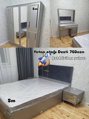 kolidor skafi: İkinəfərlik çarpayı, 2 tumba, Termo, Dolab, Yeni — 1