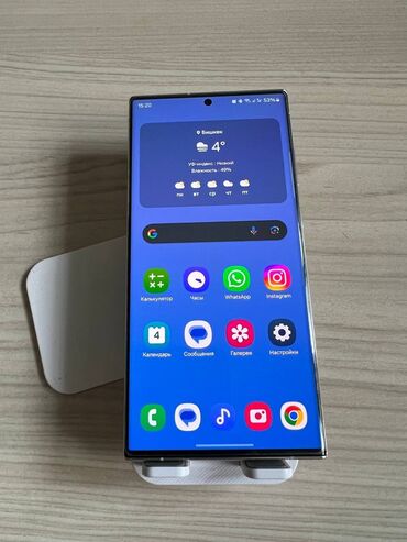 samsung galaxy s10 5g: Samsung Galaxy S23 Ultra, Б/у, 256 ГБ, цвет - Белый, 2 SIM