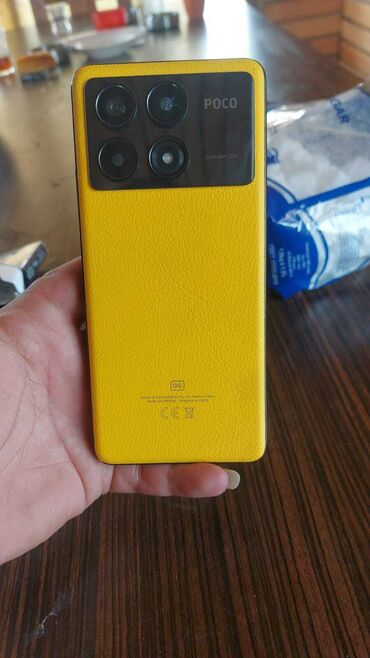 Poco: Poco X4 Pro 5G, 512 GB, rəng - Sarı, Barmaq izi