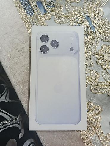 IPhone 17 Pro Max, Ağ, Face ID lalafo.az -da IPhone 17 Pro Max, Ağ, Face ID