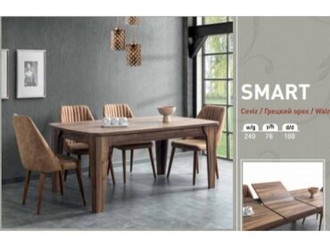 tek oturacaq: Qonaq masası, Yeni, Dördbucaq masa, Türkiyə