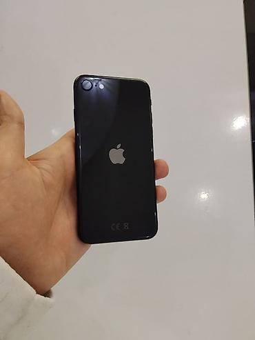 iphone airpods: IPhone SE 2020, 128 GB, Qara, Barmaq izi, Face ID — 5