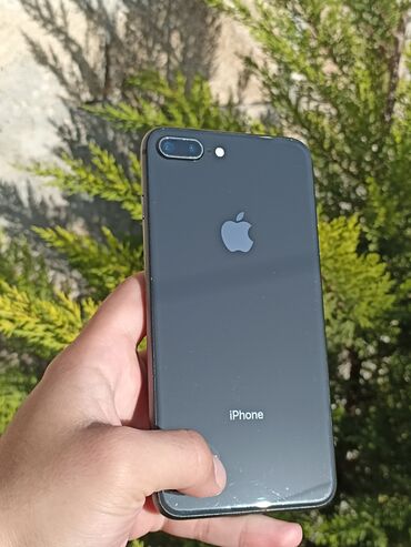 Apple iPhone: IPhone 8 Plus, 256 ГБ, Space Gray, Отпечаток пальца, Беспроводная зарядка