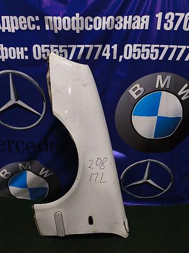 208: Крыло Переднее левое Mercedes-Benz, 2000 г., Б/у, Оригинал — 1