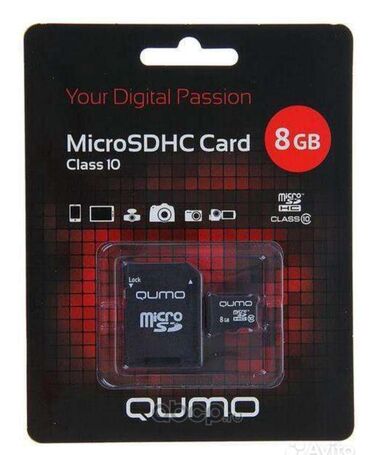 Игрушки: Карта памяти MicroSD Продаю Карту памяти Qumo microSDHC class 10