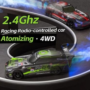 трансформеры на радиоуправлении: 2.4 GHz Radio İdarə olunan Yarış Maşını – Atomizing, 4WD - 2.4 GHz