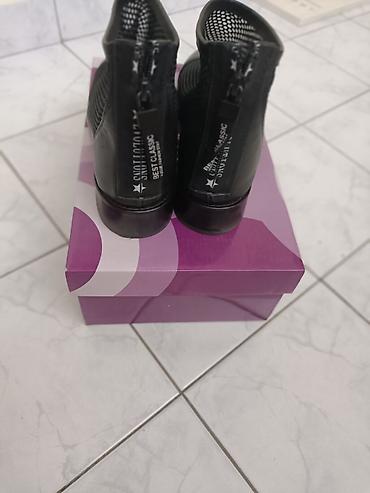 qadin bot: Qadın üçün qara mesh botilər 37 ölçüdə. "Byt shoes" Türkiyə markası — 3