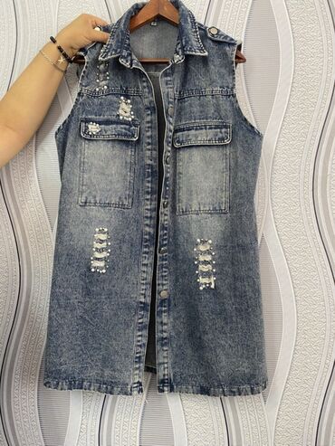 Pencəklər: Jilet, One size, rəng - Mavi