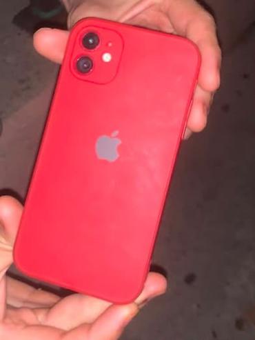 redmi note 12c: IPhone 11, Б/у, 64 ГБ, Красный, Чехол, 74 % — 1