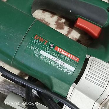 Наборы электроинструментов: 1) Дисковая пила KEN - Сетевая, корпус красный 2) Лобзик DWT STS06-85 — 5