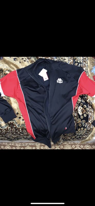Спортивные костюмы: Мужской спортивный костюм, 2XL (EU 44), Kappa, Б/у, цвет - Красный, Самовывоз
