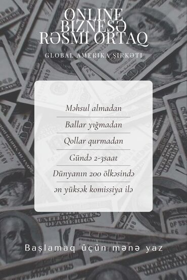 Satış: SMM menecer tələb olunur, Onlayn iş, İstənilən yaş, Təcrübəsiz