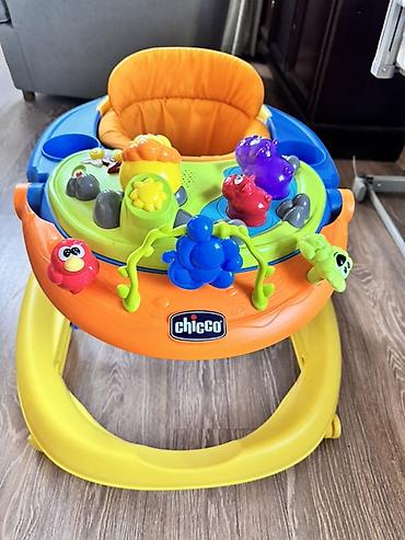 Бала бастыргычтар: Детские ходунки Chicco с игровой панелью - Яркая музыкальная панель — 2