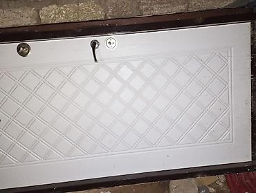 list dəmir: Dəmir giriş qapısı – ikiüzlü dizayn - Material: möhkəm metal — 1