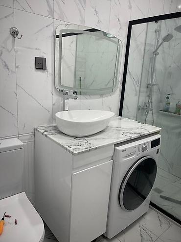 Hamam dolabları: Hamam üçün moydadır Minimalist və zövqlü dizayna malik hamam mebeli — 1