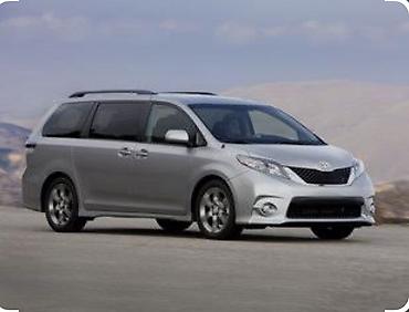 daf cf: Toyota Sienna: 2012 г., Автомат, Бензин, Минивэн — 1