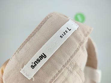 second hand pszczyna: Sinsay, Spodnie cargo damskie, rozmiar L — 4