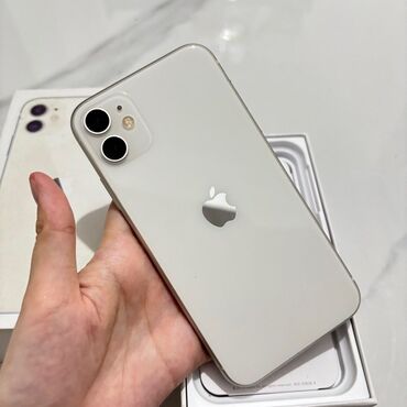 TV və video: IPhone 11, 128 GB, Ağ, Zəmanət, Face ID, Sənədlərlə