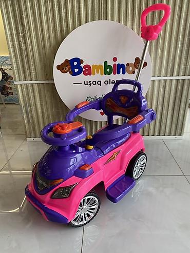 oyuncaqlar masin: Uşaq itələmə maşını – “Magic Car” - 1–4 yaş uşaqlar üçün uyğun — 4