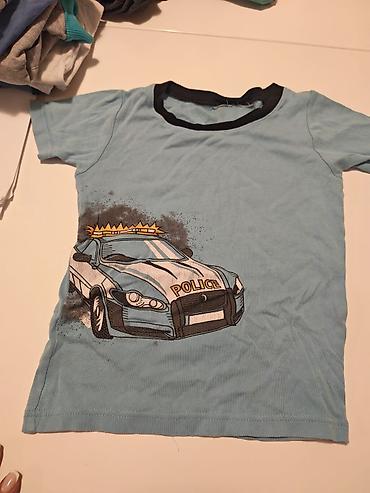 Paketi dečije odeće: Komplet dečije garderobe (dečak), razni komadi sa motivima — 7