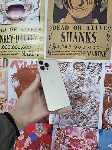 IPhone 13 Pro Max, Б/у, 128 ГБ, Matte Gold, Чехол, 100 %