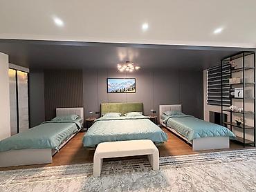 Посуточная аренда квартир: 3 комнаты, Банные принадлежности, Бронь, Домофон — 16