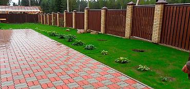 Брусчатка жана тротуар плиткаларын төшөө: Кладка брсучаткиплитки любой сложности выезд по всему Кыргызстану — 4