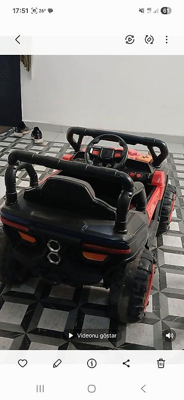 Uşaq dünyası: Uşaq üçün elektrikli maşın – “Dirt Racer” tipli jeep - 12V — 2
