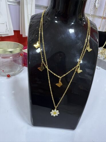 Bijuteriya dəstləri: Qadın bəzək aksesuarları – geniş seçim Məhsullar: - Qızılı tonlarda — 43