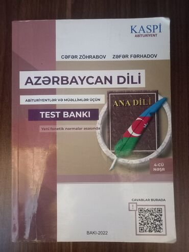 kenquru olimpiada məsələləri kitabı pdf: Azərbaycan dili Test Toplusu (Bankı) Kitab təmiz vəziyyətdədir.Əzik