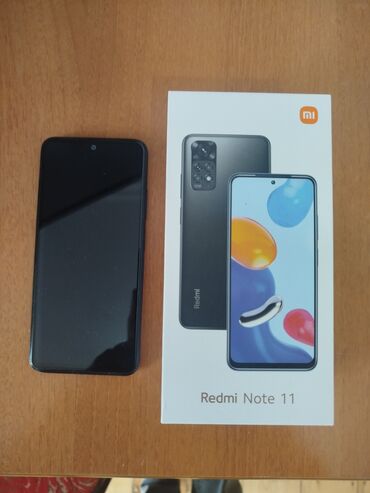 mobil modem: Redmi Note 11, 128 GB, rəng - Boz, İki sim kartlı