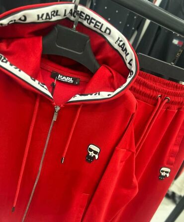 Gornji i donji deo: Karl Lagerfeld komplet trenerke – original model - Gornji deo: duks — 2