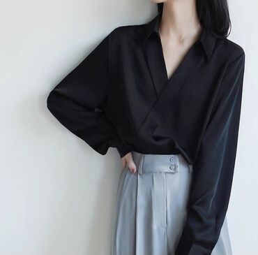 женская рубашка с высоким воротником: Көйнөк, Классикалык модель, Кытай