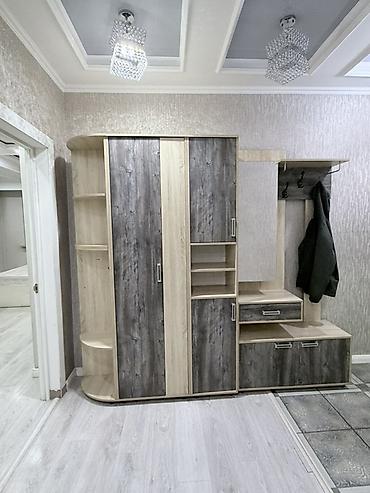 Шкафы-прихожие: Гарнитур для прихожей, Б/у, Шкаф, ДСП, Самовывоз, цвет - Серый — 1
