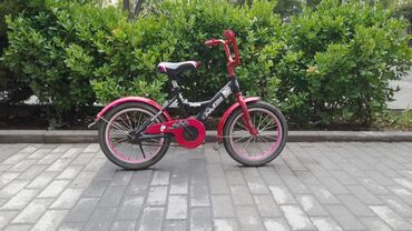 Uşaq velosipedləri: İşlənmiş İki təkərli Uşaq velosipedi 16", sürətlərin sayı: 1, Rayonlara çatdırılma, Ödənişli çatdırılma, Ünvandan götürmə — 4