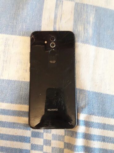 ми ноте 10: Huawei Mate 20 Lite, Колдонулган, 64 ГБ, түсү - Кара, 2 SIM