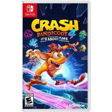 Oyun diskləri və kartricləri: Nintendo switch crash bandicoot 4 its about time