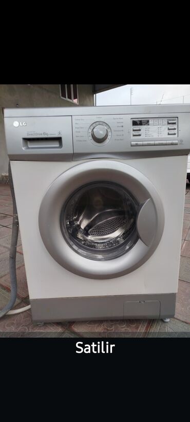 sharp paltaryuyan: Paltaryuyan maşın LG, 6 kq, Avtomat, Qurutmasız, Kredit yoxdur