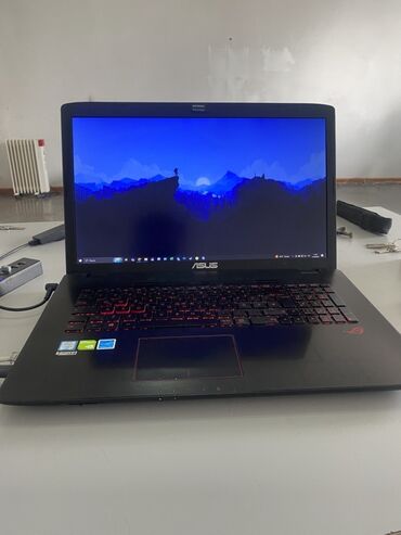 Ноутбуки: Ноутбук, Asus, 16 ГБ ОЗУ, Intel Core i7, 17.3 ", Б/у, Игровой, память SSD